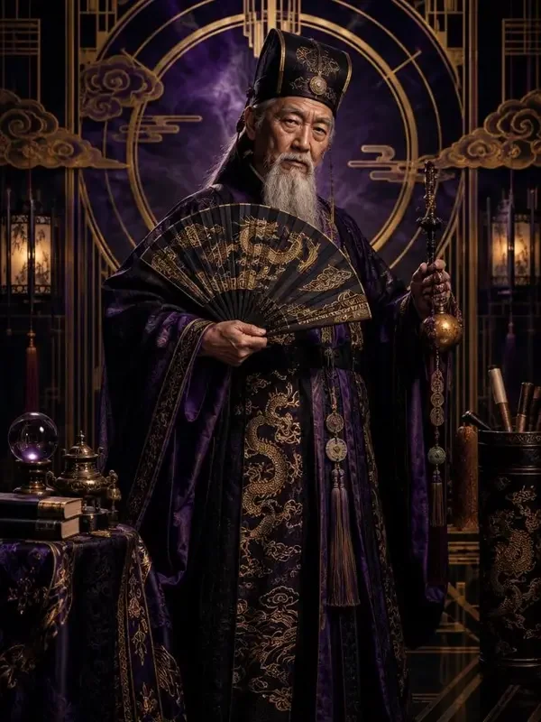 老周 · 袖里乾坤 - 红豆短剧奇术大师 老周 · 袖里乾坤 奇术大师肖像,古彩戏法传人